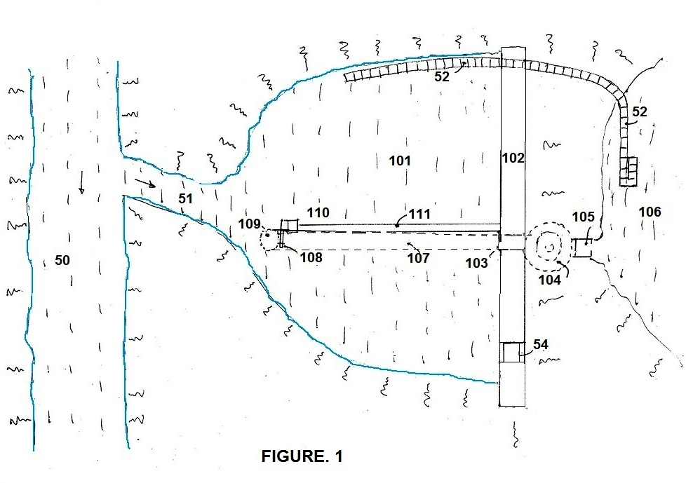 Layout of hydro power plant