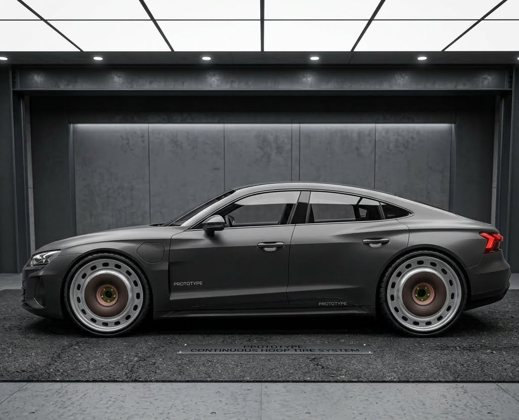 Tire with outer rim
