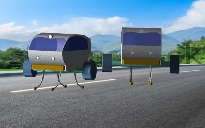 Flying car using Electro_magnetic propulsion